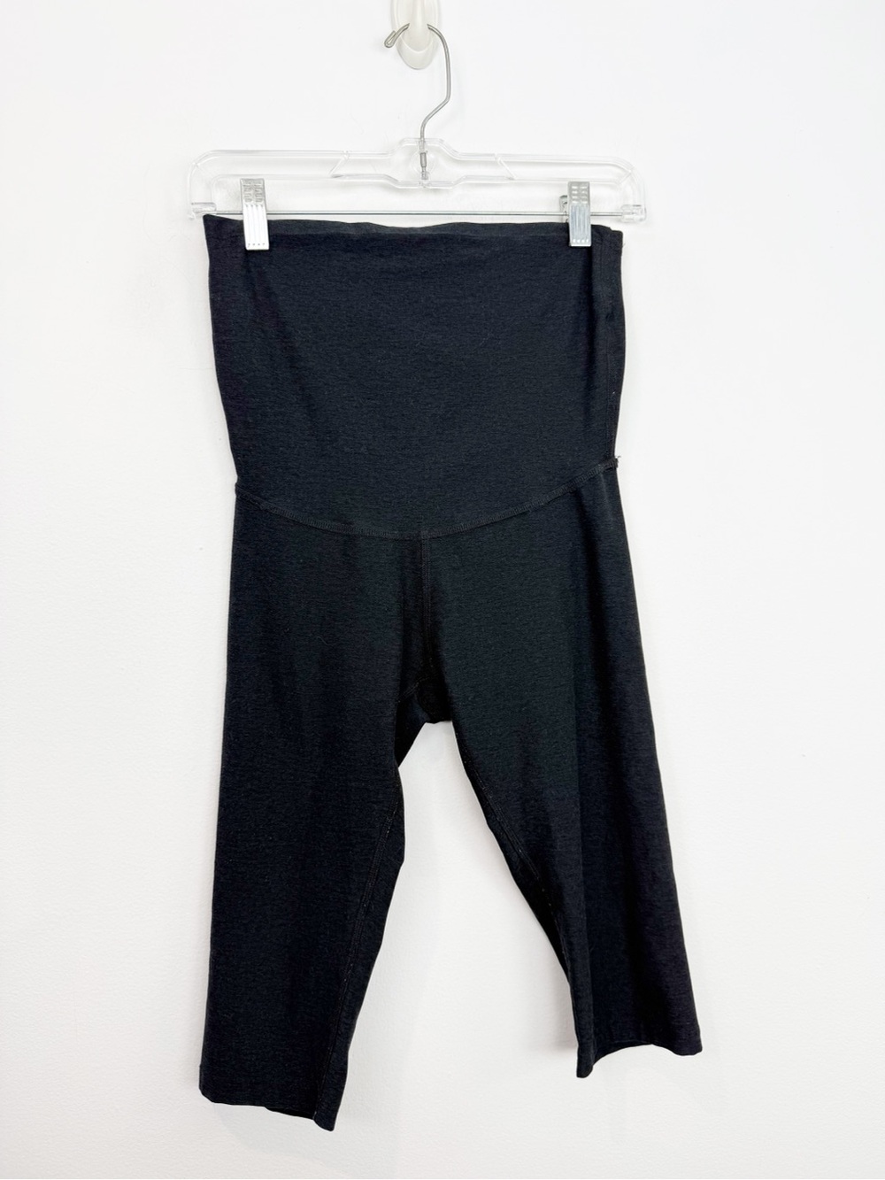 Beyond The Bump By Beyond Yoga Black Bike Shorts Size Medium